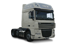 Car Hire Wembley - 44 Tonne Sleeper Truck - Truck hire Wembley
