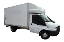 Car Hire Wembley - Ford Luton 3.5 ton Tail Box Lift Truck - Truck hire Wembley