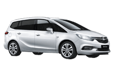 Car Hire Wembley - Vauxhall Zafira 5 + 2 - Minibus hire Wembley